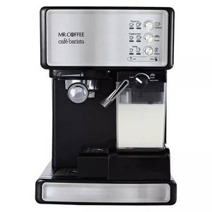 Mr. Coffee Espresso and Cappuccino Maker, 15-Bar Pump